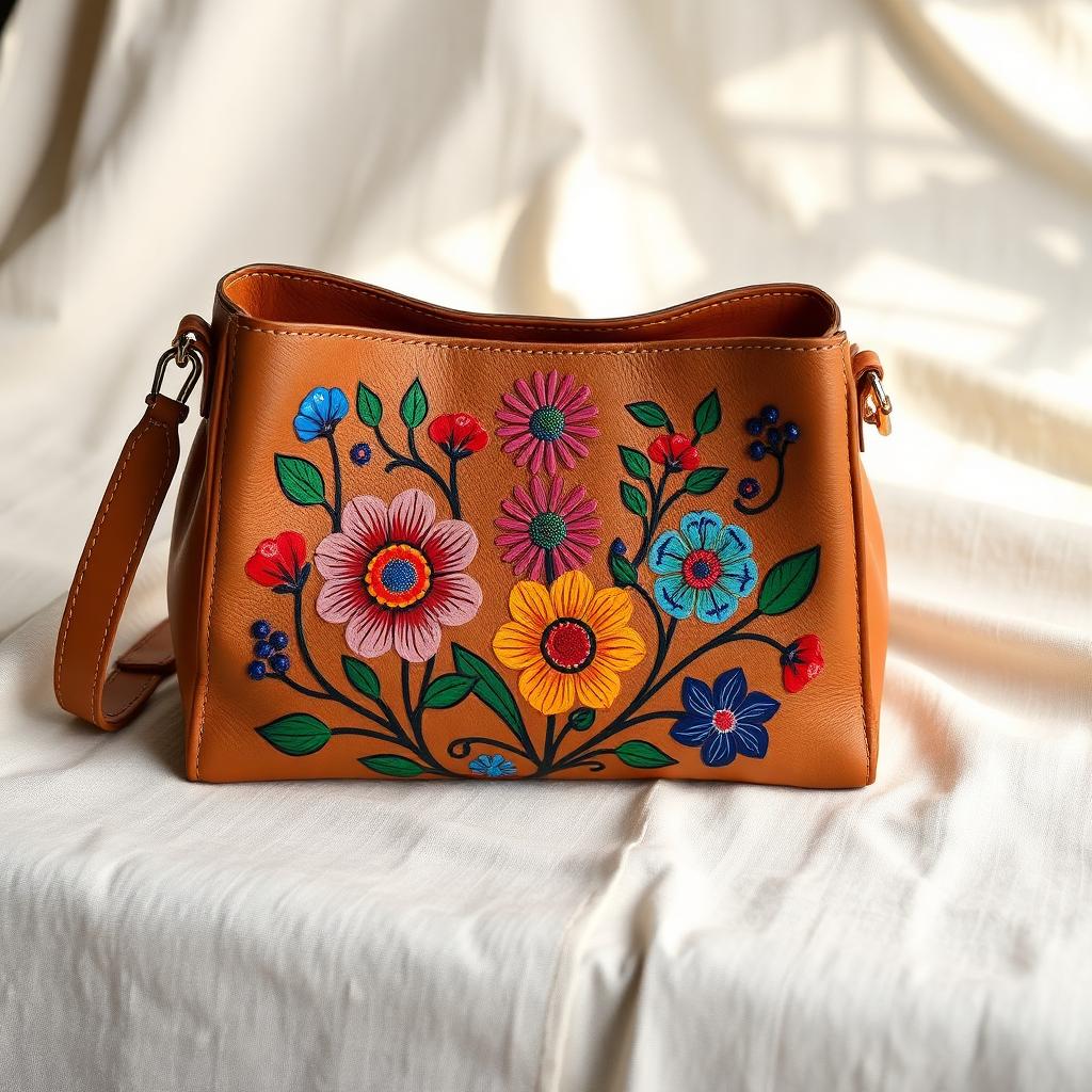 El Nica's Leather Handle Bag
